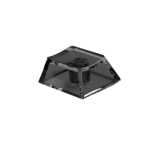 Crystal Clear PC Keycap Set - OEM Profile, Translucent, Multi-Color Options for custom mechanical keyboard keycap sourcing product gallery image 2