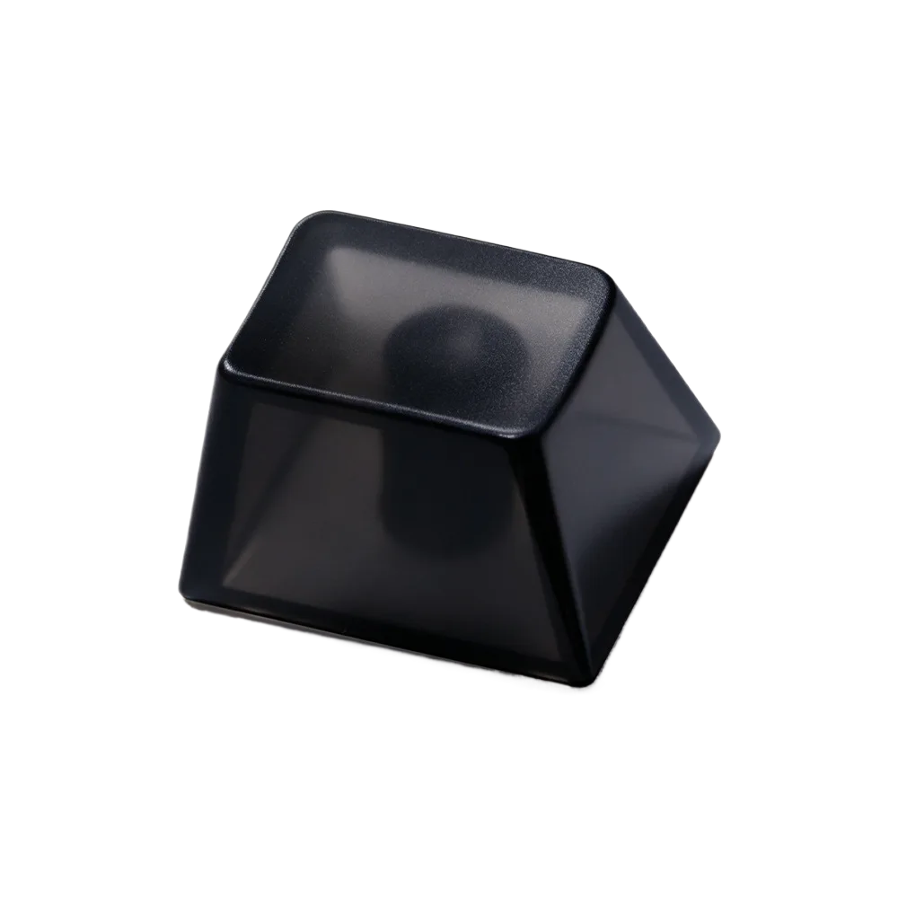 Crystal Clear PC Keycap Set - OEM Profile, Translucent, Multi-Color Options for custom mechanical keyboard keycap sourcing product gallery image 3