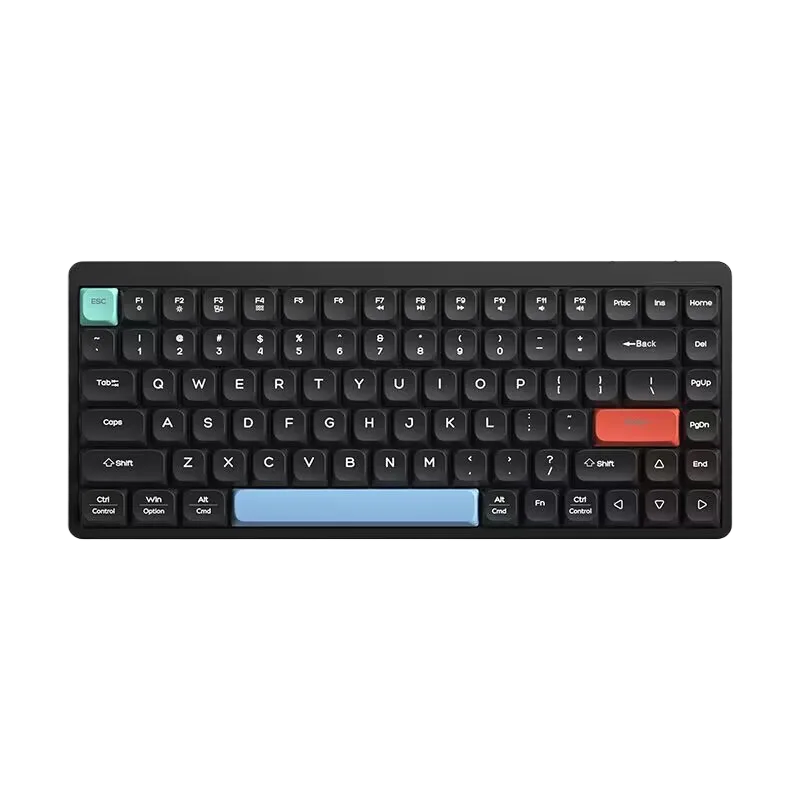 Slim Wireless Bluetooth Keyboard, Silent Red Switch, Portable Dual-Mode for mechanical keyboard switch sourcing product gallery image 2