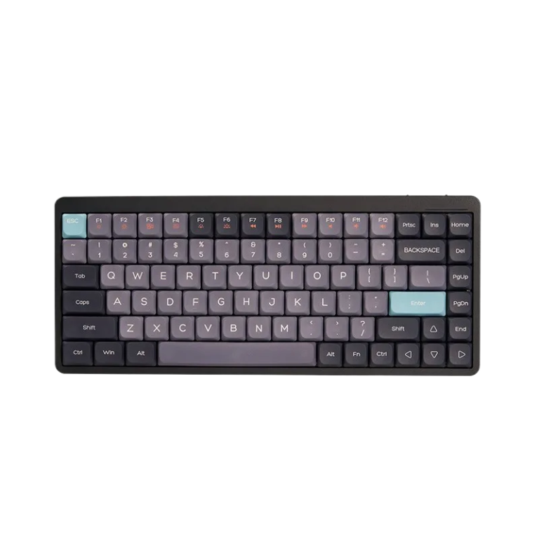 84-Key Low Profile Mechanical Keyboard, Bluetooth/Wired, Portable for OEM ODM keyboard wholesale supply main product image