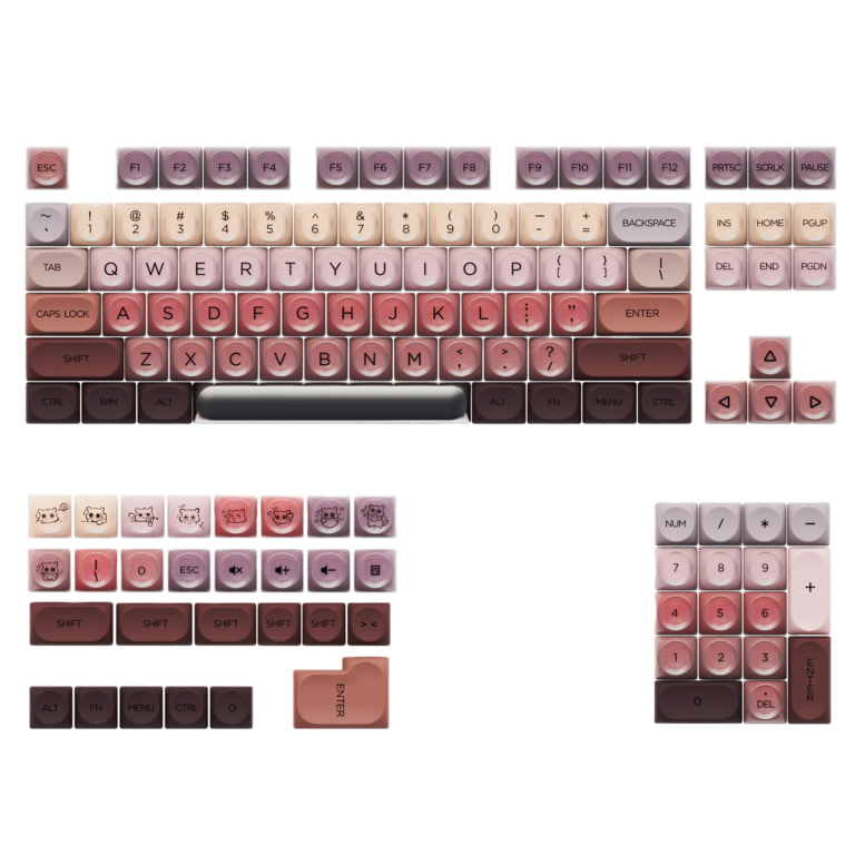 HOA Series Mechanical Keyboard Keycaps - Full Set, Boxed for custom mechanical keyboard keycap sourcing main product image