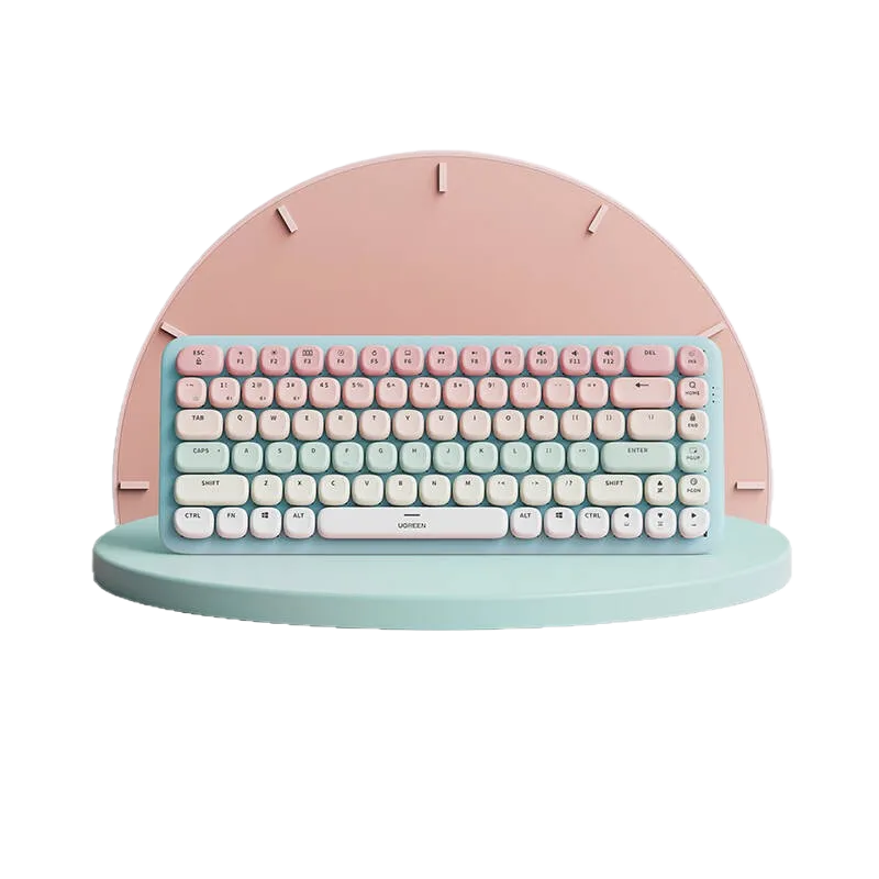 Dual-Mode Bluetooth Mechanical Keyboard 84 Keys - Wireless/Wired for custom mechanical keyboard keycap sourcing main product image