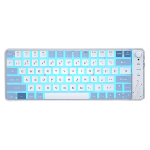Wireless iPad Bluetooth Keyboard: Crystal Clear, Slim, Rechargeable, Universal for OEM ODM keyboard wholesale supply main product image