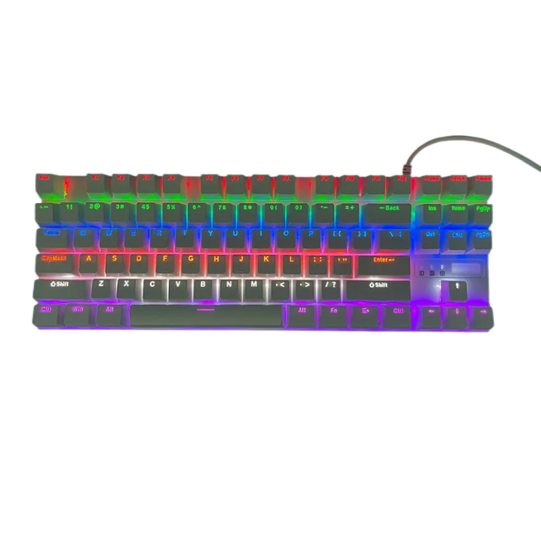 87-Key RGB Wired Mechanical Keyboard Compact Gaming Keyboard for OEM ODM keyboard wholesale main product image