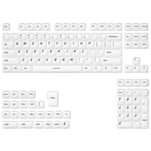 CSA Profile Powder Foundation Gen 2 Mechanical Keyboard Keycaps - 132 Keys for custom mechanical keyboard keycap sourcing main product image