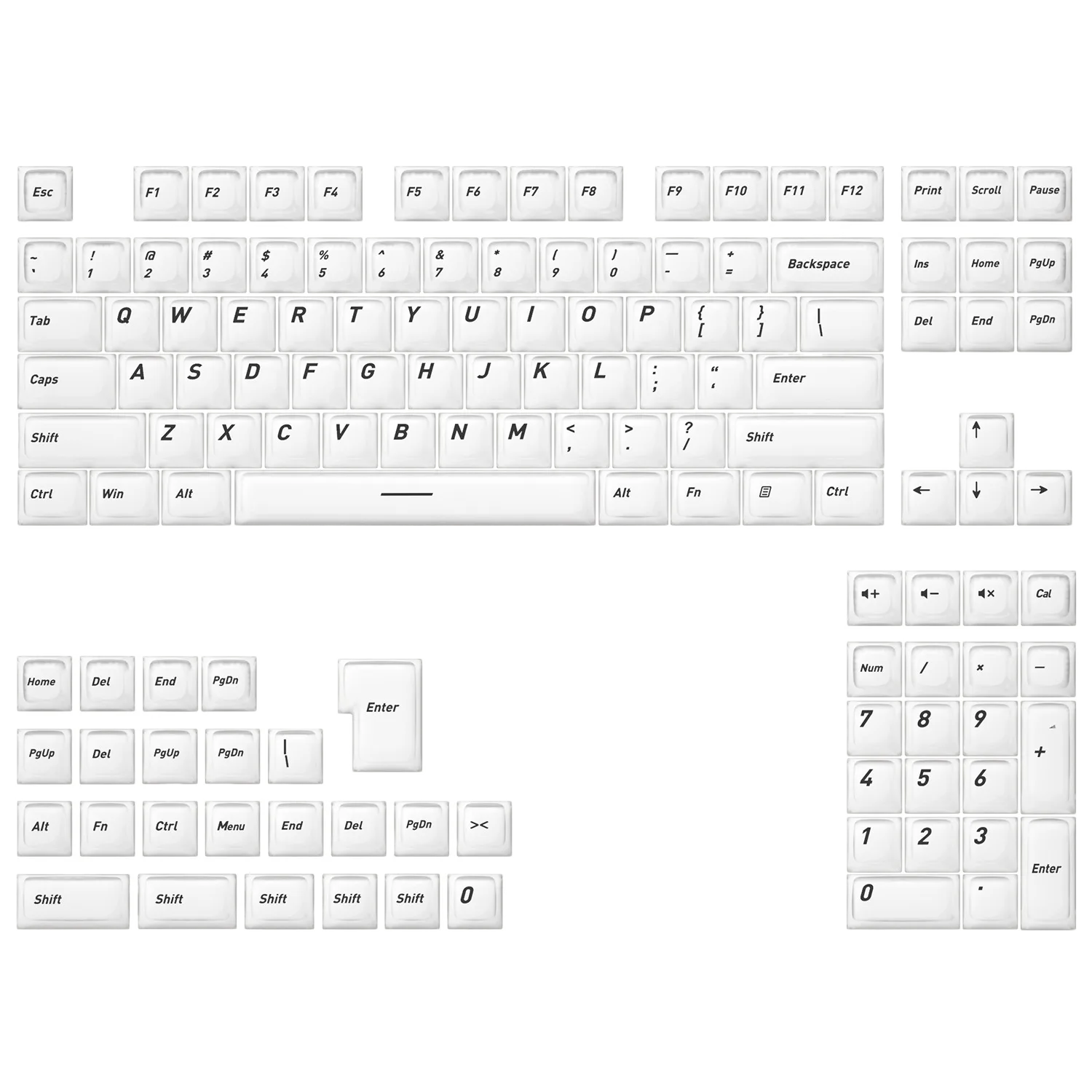image-23-1.webp CSA Profile Powder Foundation Gen 2 Mechanical Keyboard Keycaps - 132 Keys for custom mechanical keyboard keycap sourcing main product image