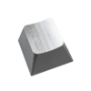 Aluminum Keycap Blank OEM Profile R4 Metal CNC Engraved ESC Number Row Keyboard Caps for custom mechanical keyboard keycap sourcing main product image