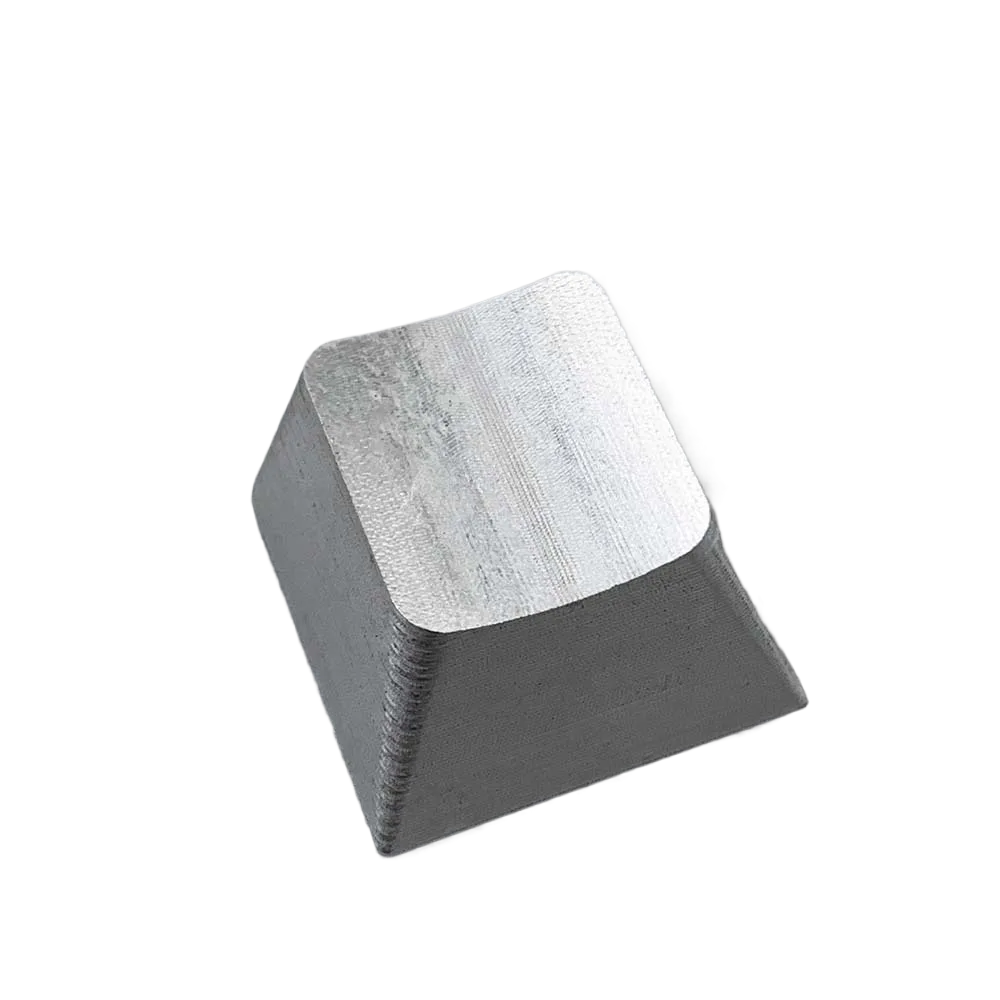 image-64-1.webp Aluminum Keycap Blank OEM Profile R4 Metal CNC Engraved ESC Number Row Keyboard Caps for custom mechanical keyboard keycap sourcing product gallery image 2