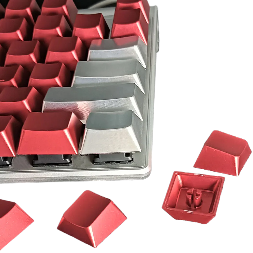 image-72-1.webp Custom CNC Aluminum Metal Backlit Keycaps for Mechanical Keyboard for custom mechanical keyboard keycap sourcing product gallery image 3