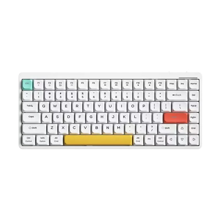 Slim Wireless Keyboard, Quiet Office Mechanical Red Switch, Portable Bluetooth Dual Mode for mechanical keyboard switch sourcing main product image