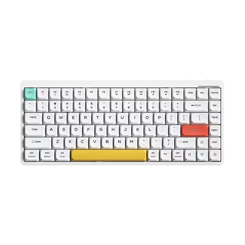 Slim Wireless Keyboard, Quiet Office Mechanical Red Switch, Portable Bluetooth Dual Mode for mechanical keyboard switch sourcing main product image