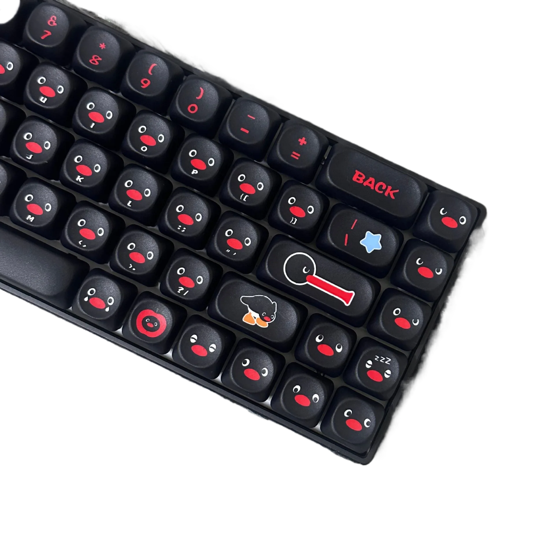 You Pet Q Coin PBT Keycaps, OEM Profile, In Stock for custom mechanical keyboard keycap sourcing product gallery image 3