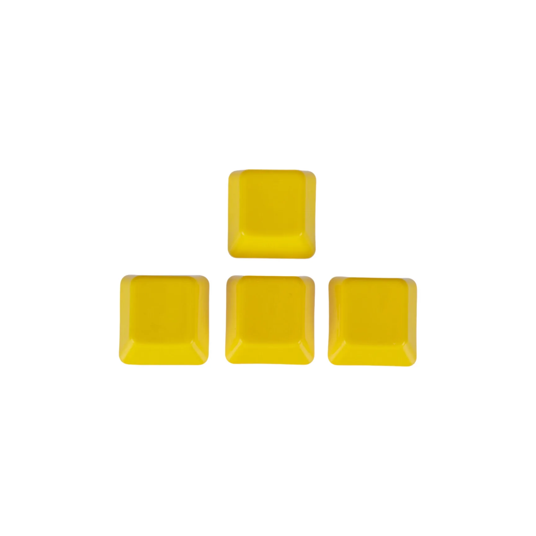 Small Batch Solid Color Ceramic WASD Keycap Set by allwinOEM/ODM