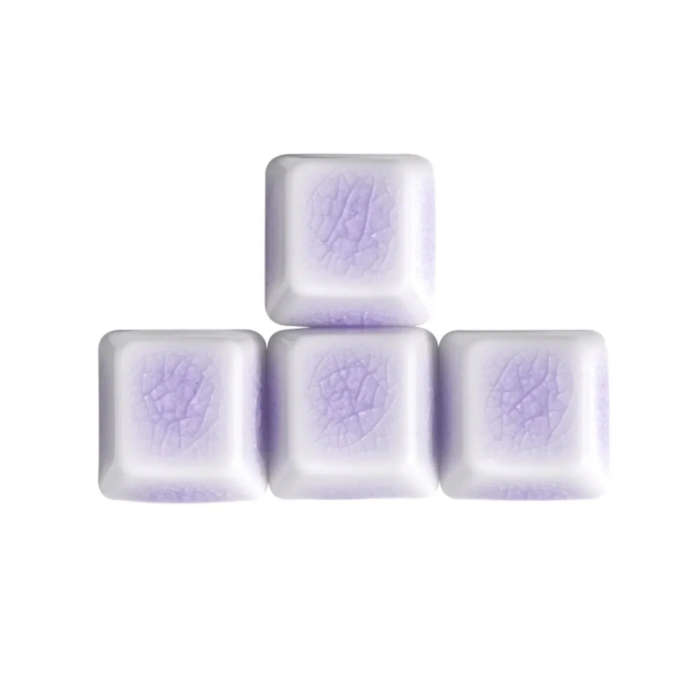 Small Batch Crackle Glaze Ceramic WASD Keycaps