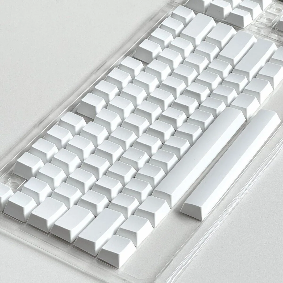PBT 1.7mm OEM Profile Blank Keycaps for MX Mechanical Keyboards