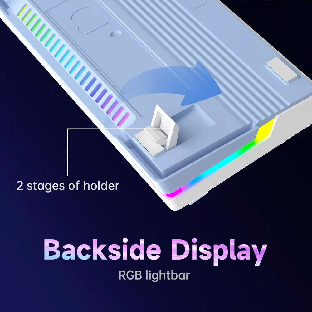 98 Gasket Mount RGB Mechanical Keyboard – Hot-Swappable 98 Keys