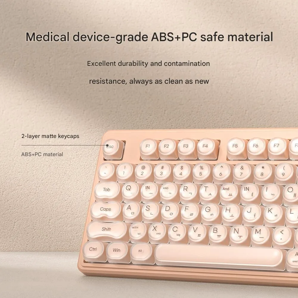 87-Key Wired Keyboard with RGB Backlight & Foundation Edition Colors
