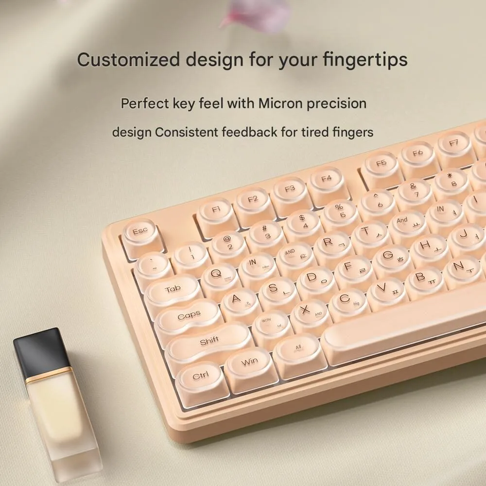 87-Key Wired Keyboard with RGB Backlight & Foundation Edition Colors