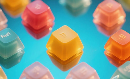 What Do POM Jelly Keycaps Feel Like