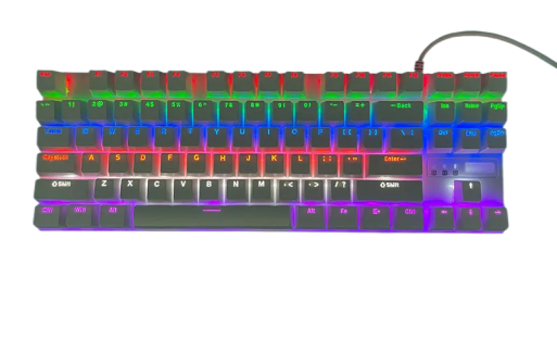 87-Key RGB Wired Mechanical Keyboard Compact Gaming Keyboard for OEM ODM keyboard wholesale main product image