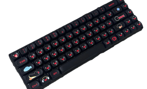 You Pet Q Coin PBT Keycaps, OEM Profile, In Stock for custom mechanical keyboard keycap sourcing main product image